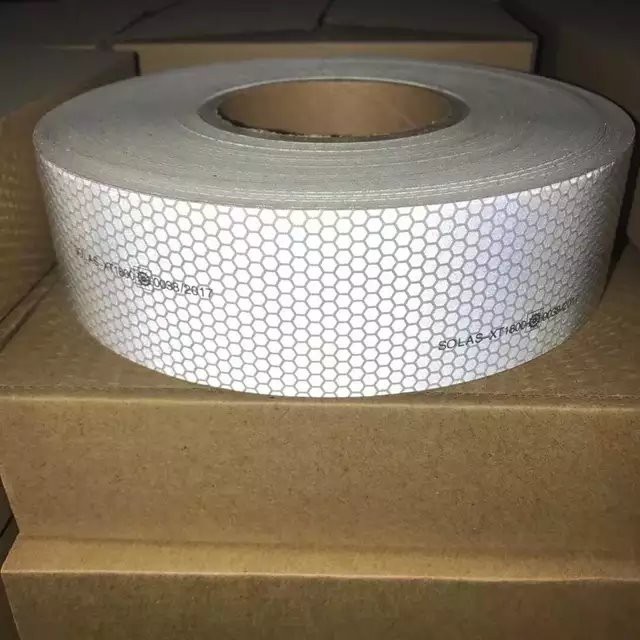 Silver Scotchlite 3150A SOLAS Grade Conspicuity Marine Solas Reflective Tape (8)