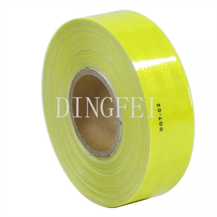 Lime Reflective Tape