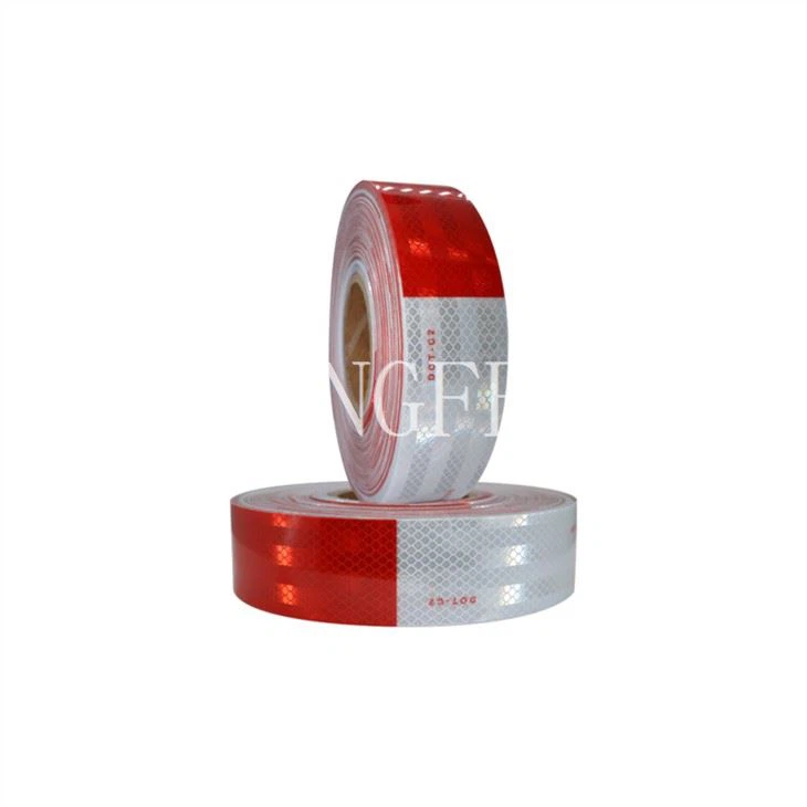 Reflective Trailer Tape Conspicuity Red White
