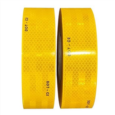 Cinta reflectant groga DOT C2 per a remolcs