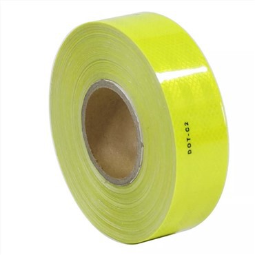 Cinta reflectant groc fluorescent DOT C2