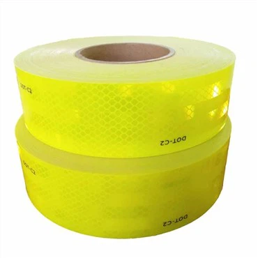 Cinta reflectant groc fluorescent DOT-C2