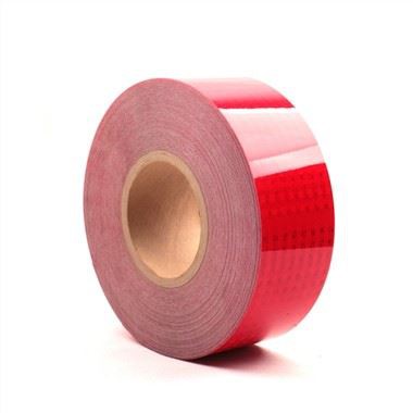 Adhesiu reflectant vermell