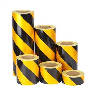 Cinta reflectant negre/groc