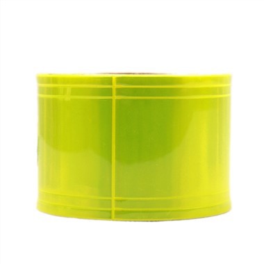 Cinta reflectant groga per a la roba