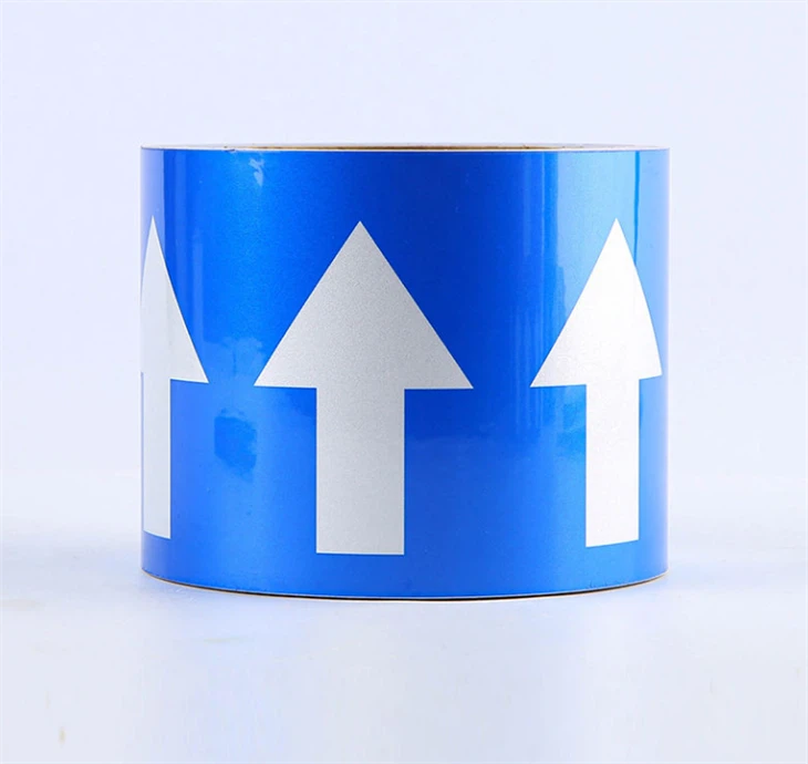 Blue Pipe Marker Tape
